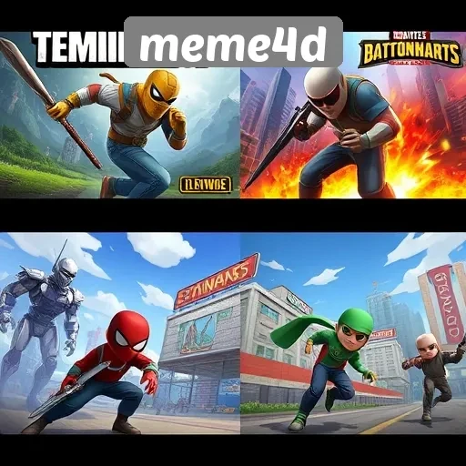 Menilik Koleksi Game Populer di Meme4D